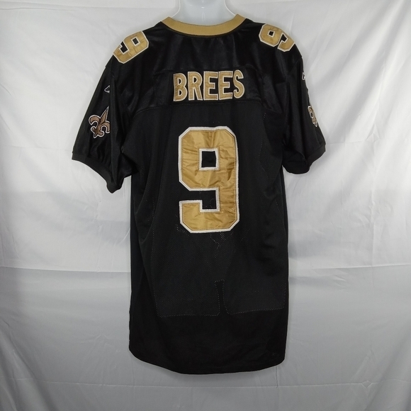 New Orleans Saints Drew Brees Stitch Reebok #9 NFL Players Jersey XXL - Picture 5 of 6